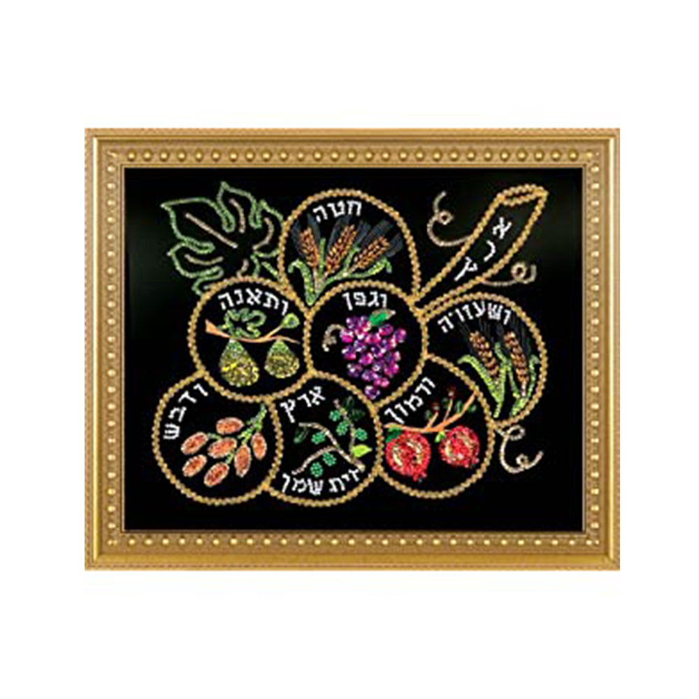 7 Fruit Sequin Kit (9x12 inch) Art & Crafts for every age