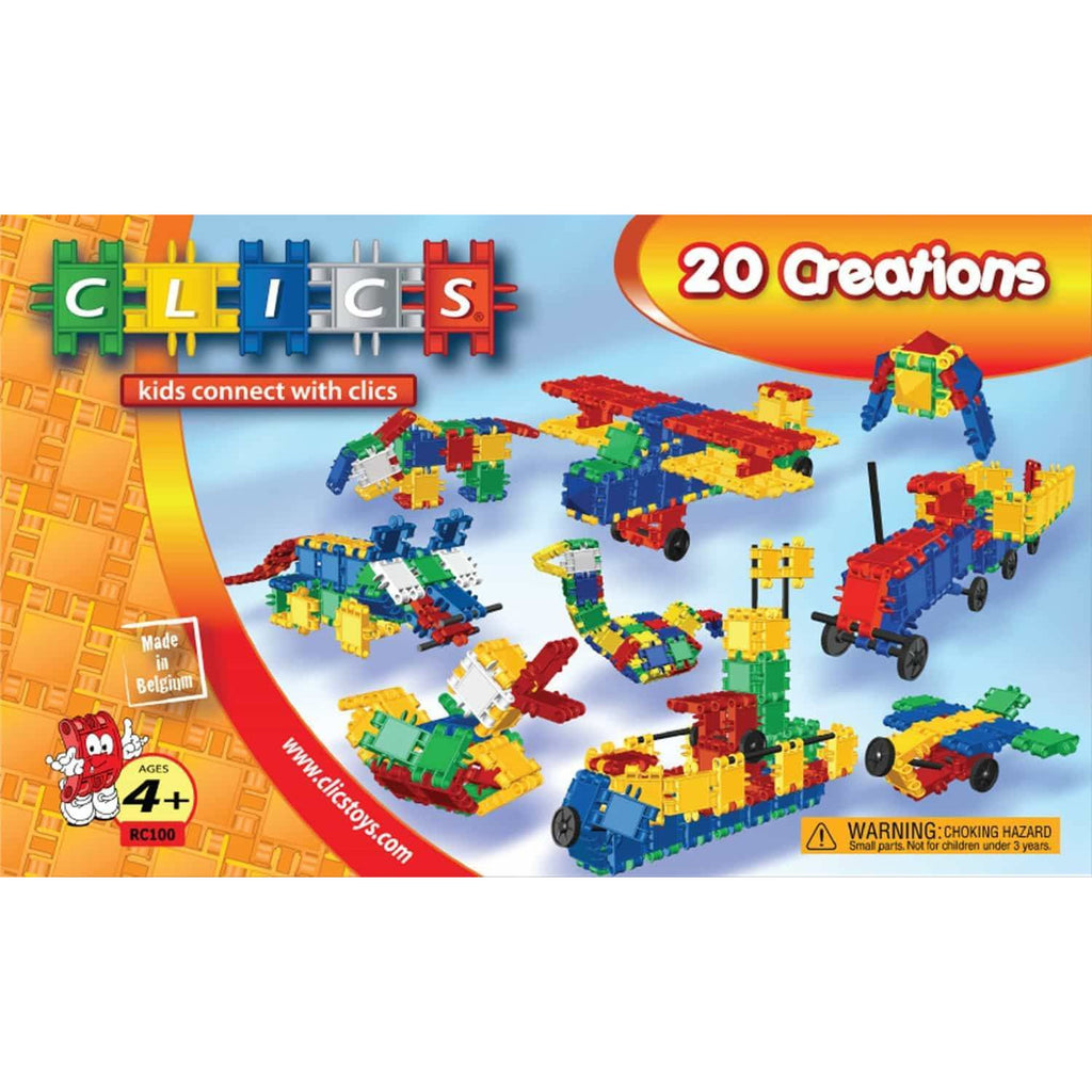 Build & Play Constructions Box 20-In-1